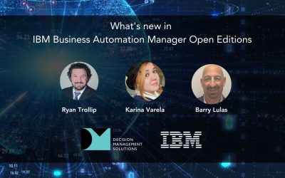 What’s new in IBM Business Automation Manager Open Editions